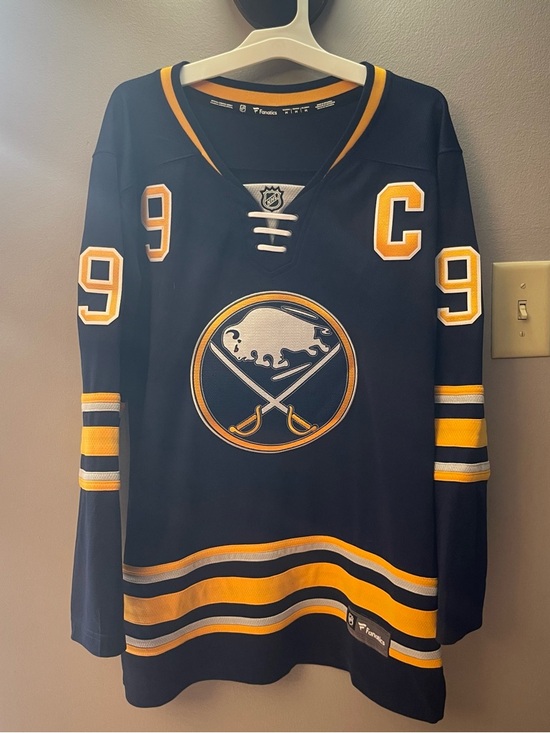 Fanatics Tops - Fanatics Women’s Buffalo Sabres Jack Eichel #9 Navy NHL Hockey Jersey
